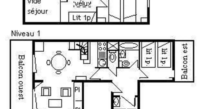 Appartement Méribel, 3 pièces, 6 personnes - FR-1-180-309