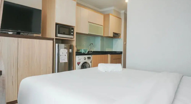 Stunning and Good Location Studio at Menteng Park Apartment, Rezervasyon Daire Cakarta daireler, Daire