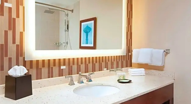 Четырёхместный номер Standard с частичным видом The Westin Seattle