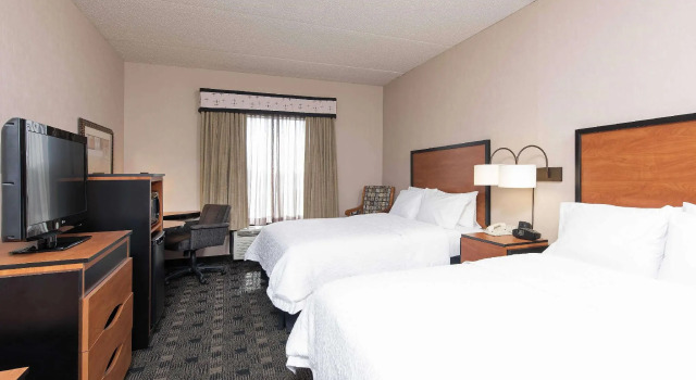 Четырёхместный номер Standard Hampton Inn and Suites Indianapolis-Fishers