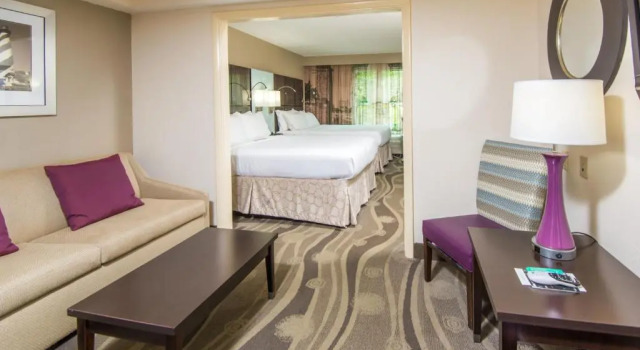 Двухместный люкс Hampton Inn St Augustine Downtown Historic Distric