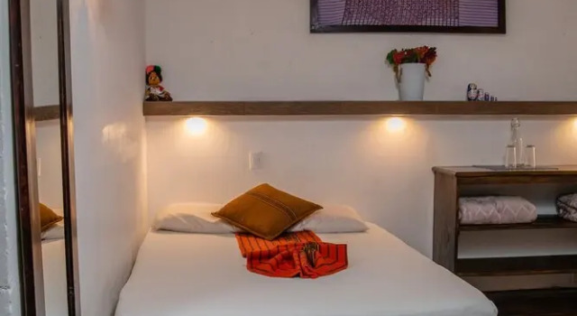 Номер Economy Nikikot Hotel and Hostal Food & Drink