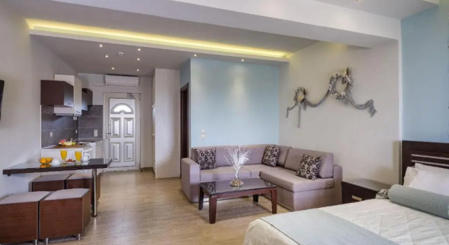 Студия с видом на море Sea View Suites & Holiday Homes - Plaka Beach Resort