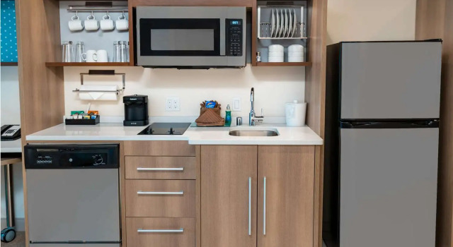 Двухместный люкс c 1 комнатой Home2 Suites Corona, Ca