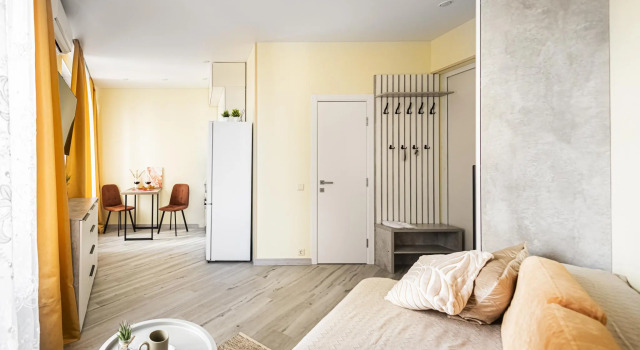 Cozy studio on the embankment, Book Apartment Moscow Russia