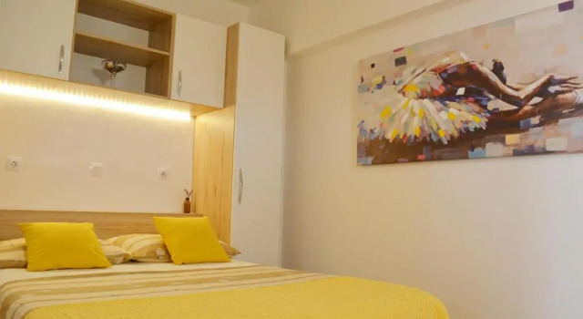 Апартаменты c 1 комнатой с балконом и с видом на море Apartments Ćurić