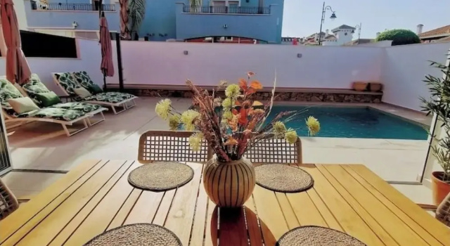 Stunning 2 bed Villa With Private Salt Water Pool, Prenota Villa Torre-Pacheco Mar Menor Coast
