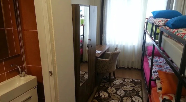 Кровать в общем номере Bulvar Hostel