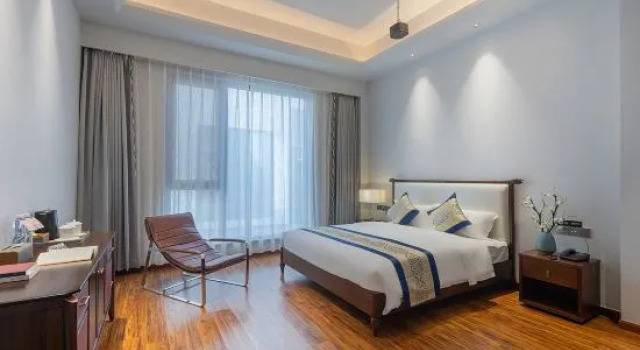 Люкс с 3 комнатами с красивым видом из окна Hongzaoyuan Hotel