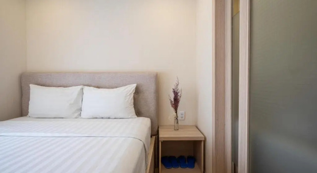 Апартаменты Deluxe с балконом Express by M Village Nguyễn Bỉnh Khiêm, a brand of Modern Village Lifestyle