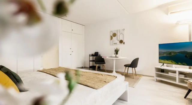 Luganersee, Pool, Strand, Parkplatz, Suite 204, Забронировать Отель Биссоне Лугано