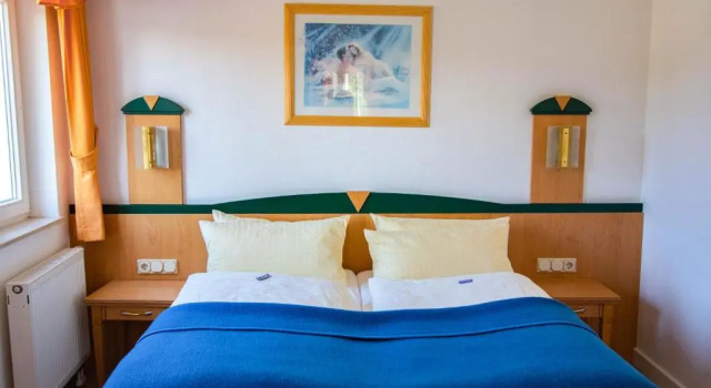 Апартаменты с балконом Hotel Dünenschloss