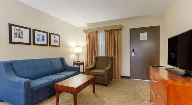 Четырёхместный люкс Comfort Suites Fredericksburg South