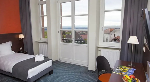 Одноместный номер Standard Hôtel Val-Vignes Colmar Haut-Koenigsbourg, The Originals Relais