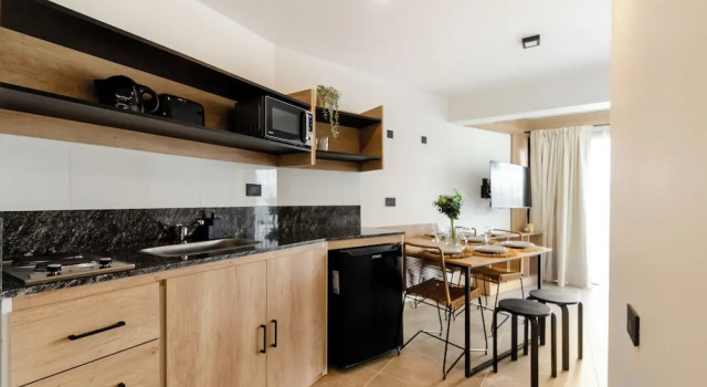 Апартаменты с видом на сад Villa Huapi