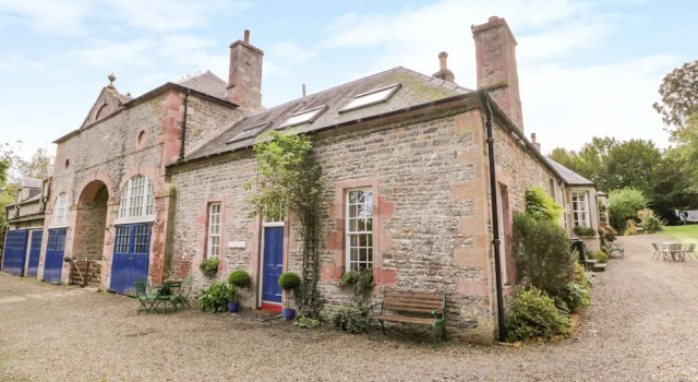 Rose Cottage, Забронировать Дом для отпуска Отели Шотландских границ с парковкой, Парковка