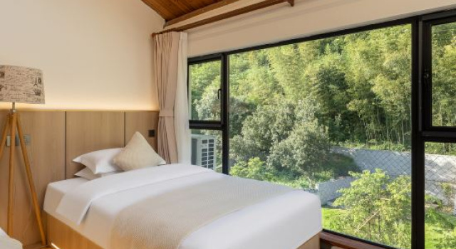 Семейный люкс Moganshan Yufei Chinese Inn (Xiantan Village Scenic Area)