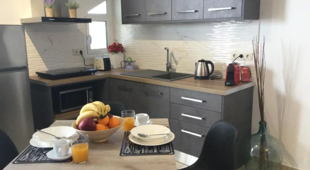 Студия с видом на сад Vladimiros Apartments