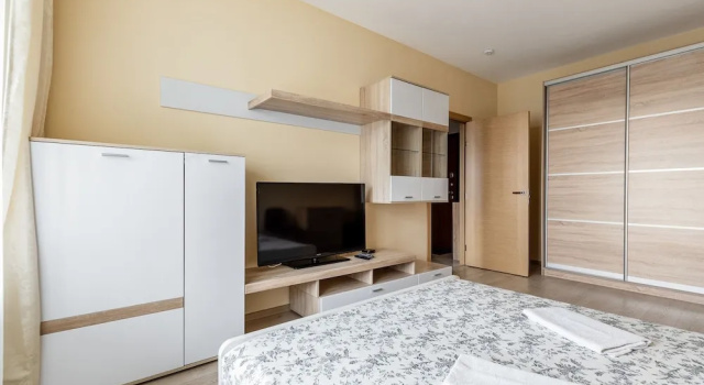 Двухместные апартаменты Comfort Апартаменты 477 на ул. Митинской, 28, стр. 3