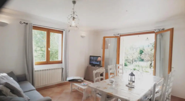 Apartment With one Bedroom in Le Bar-sur-loup, With Wonderful Mountain View, Enclosed Garden and Wifi