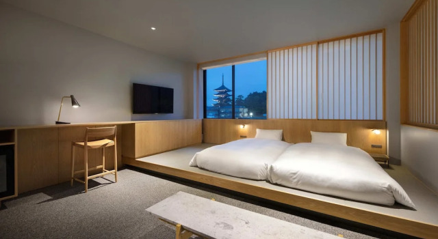 Номер Superior с видом на горы MIROKU NARA by THE SHARE HOTELS