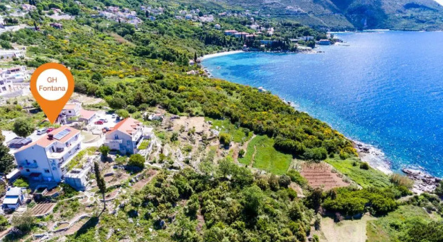 Апартаменты c 1 комнатой с балконом и с видом на море Guest House Fontana