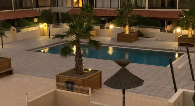 Résidence les dromadaires, Rezervovat Apartmán Hotely v Corbières s bazénem, Bazén