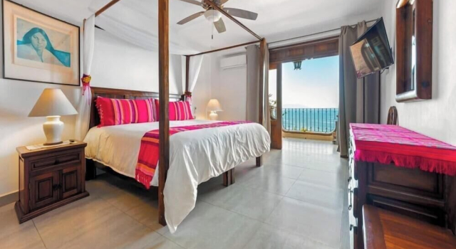 Ocean View 2Br Condo-balcony-beach-pool - 603, Book Apartment Puerto Vallarta Jalisco