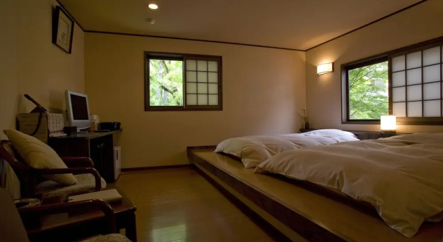 Standard Doppel Zimmer mit Gartenblick Okutsusou