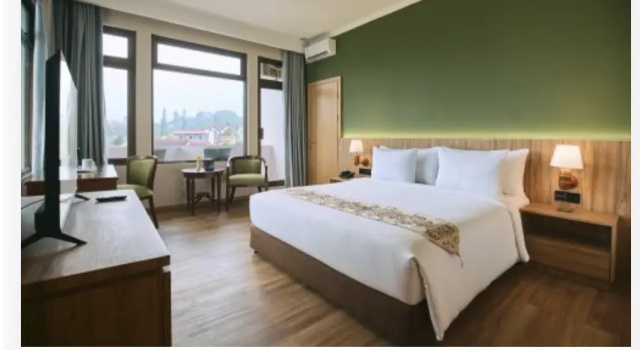 Deluxe double chambre Vue montagne Horison Resort Tulip Puncak