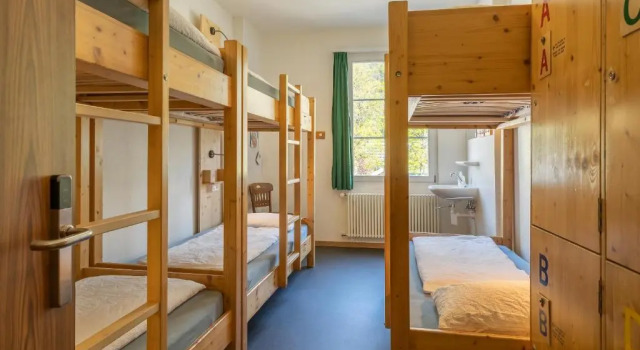 Кровать в общем номере (женский номер) Backpackers Villa Sonnenhof - Hostel Interlaken