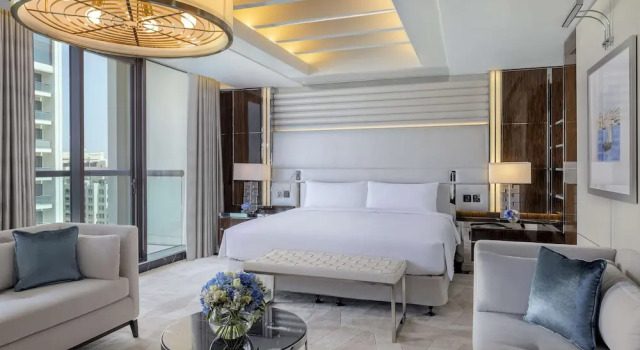 Люкс Presidential с видом на море Hilton Dubai Palm Jumeirah
