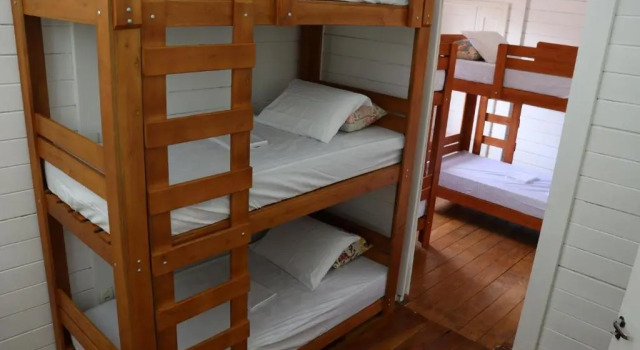 Кровать в общем номере (женский номер) Woods Hostel