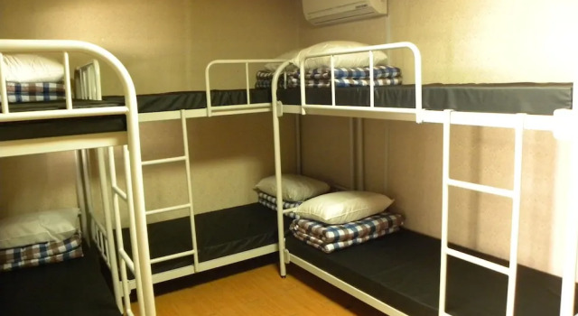 Кровать в общем номере (женский номер) Kame House
