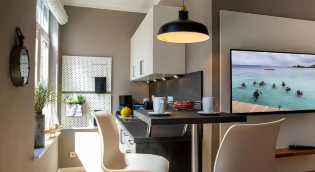 Logierhaus K15 Appartement 5, Забронировать Апартаменты/квартира Боркум East Frisian Islands, рядом с Оздоровительный центр и аквапарк "Гецайтенланд"