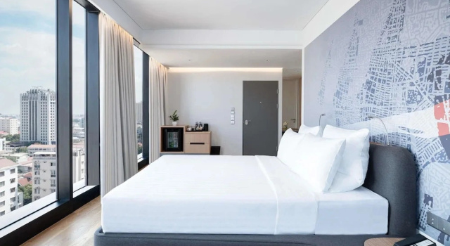 Двухместный номер Deluxe Novotel Phnom Penh BKK 1