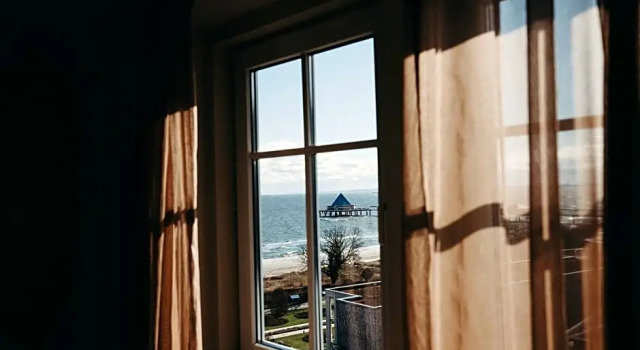 Двухместный номер Standard с частичным видом на море Strandhotel Ostseeblick