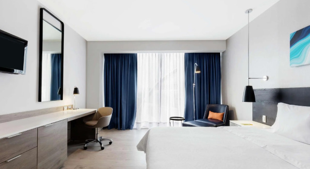 Двухместный люкс c 1 комнатой Hilton Garden Inn Mexico City Santa Fe