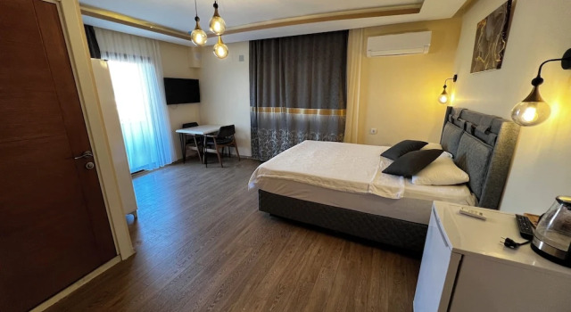Семейный номер Standard с балконом и с видом на море Ada Konak Otel