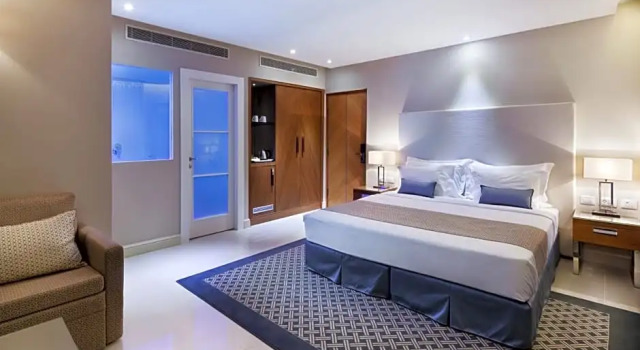 Habitación doble De lujo con balcón y con vista al mar Herbert Samuel The Reef Eilat