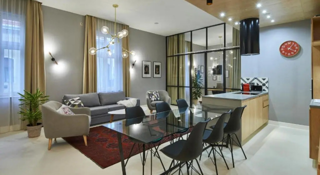 ORANGEHOMES Unique design 3 bathrooms flat, Varaa Boutique-hotelli Budapest Budapest