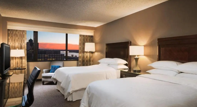 Standard Vierer Klub Zimmer Sheraton Memphis Downtown Hotel