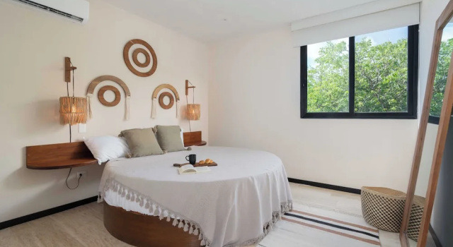 Beautiful 2BR apartment in fully equipped hotel in Tulum, Rezerwuj Apartament Hotele w Quintana Roo z parkingiem, Parking
