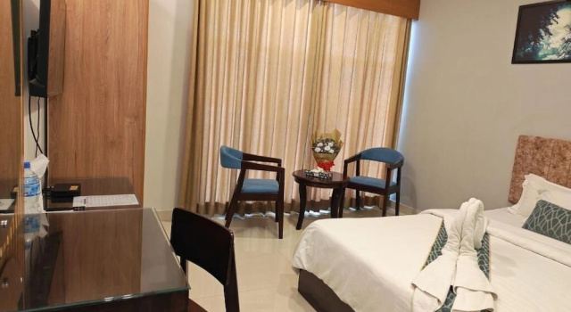 Standard Casal quarto com vista para a cidade Sylhet Paradise Inn