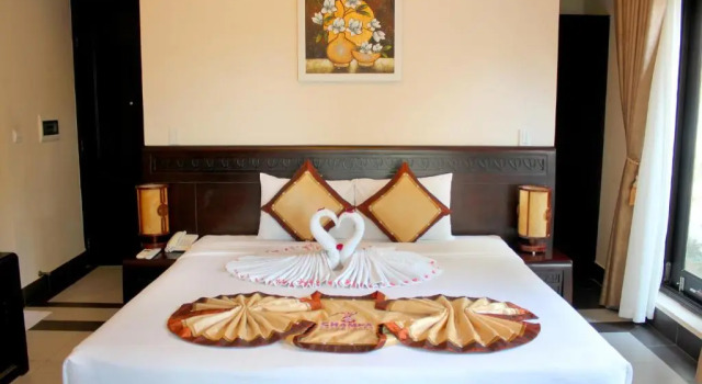 Бунгало рядом с пляжем Champa Resort & Spa