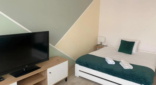 Апартаменты Deluxe с балконом Blue Apartment close to Old Town