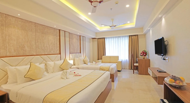 Двухместный номер Deluxe c 1 комнатой Krishnavalsam Regency