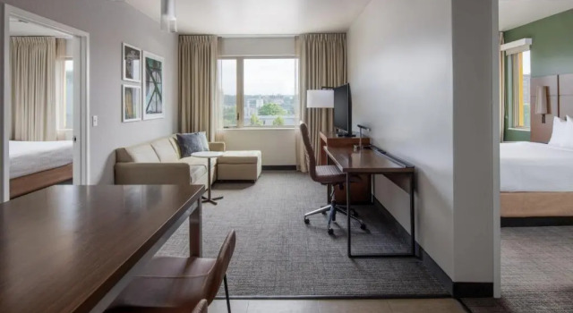 Люкс с 2 комнатами Residence Inn by Marriott Portland Downtown/Pearl District