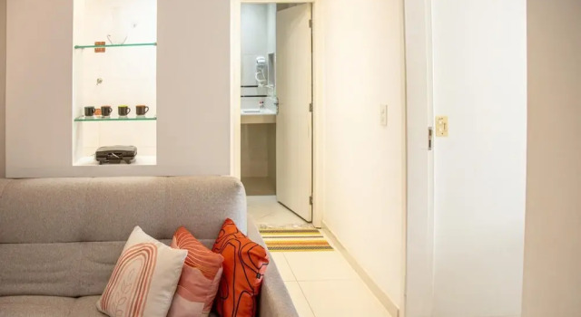 Apartment in Copacabana for up to 3 People 50m From the Beach Cavirio Jc1226