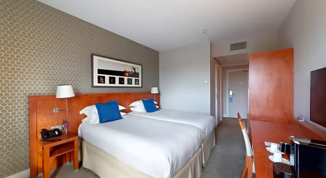 Номер Superior с видом на реку Crowne Plaza Lyon - Cité Internationale
